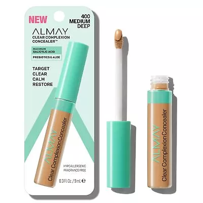 Almay Clear Complexion Acne & Blemish Spot Treatment Concealer 400 Medium/Deep • $6.99