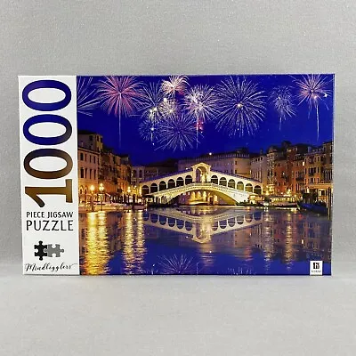 Hinkler Jigsaw Puzzle Rialto Bridge Venice Italy Mindbogglers 1000 Pcs New • $19