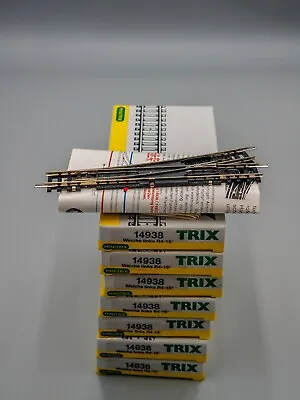 Trix #14938 N-Scale Left Hand Manual Turnout (1-Pieces) - Boxed • $12