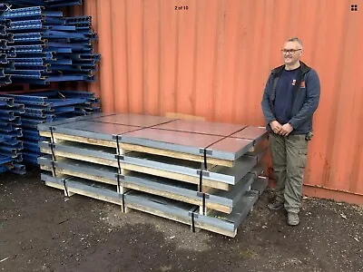 8ft X 4ft Galvanised Mild Flat Steel Plate Sheets Welding Material Tread Plate • £29