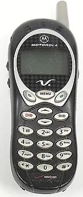 Motorola V Series V120c / V 120C - Black ( Verizon ) Cellular Candybar Phone • $12.74