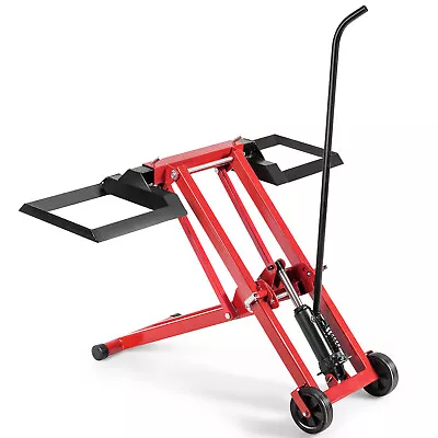 Lawn Mower Lift Jack For Tractors Heavy Duty Height Adjustable 500 Lbs Capacity • $219.99