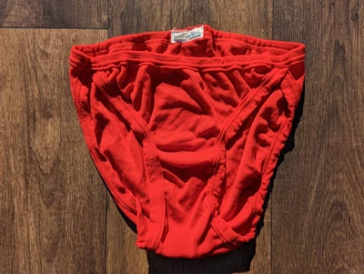 $59.99 • Buy Vintage 1970s Jockey Skants Bikini Briefs Large Red Nos