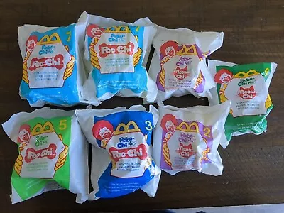 Robo-Chi Poo-Chi Meow-Chi Pets McDonalds Happy Meal 2000 Lot Of 7 Sealed Toys • $25