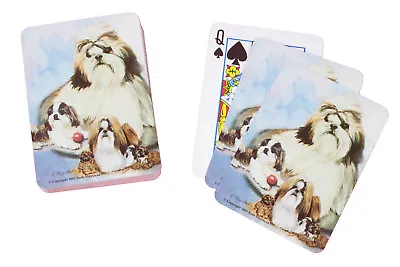 £9.99 • Buy Shih Tzu Breed Of Dog Pack Playing Deck Of Cards Game Perfect Gift