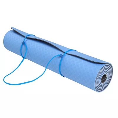 Non Slip Pilates Storage Carry Belt Yoga Mat Strap Excercise Sling Shoulder • £4.84