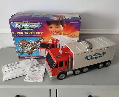 Micro Machines Otto's Super Truck City Playset - Galoob - Boxed & 100% Complete • £49.99