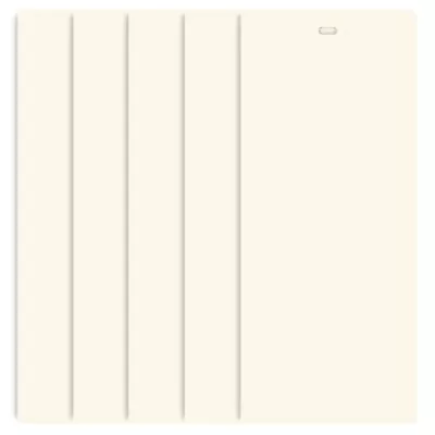 Vertical Blind Slats Vanes Replacement Blinds Ivory 98.5 X 3.5 FREE SHIPPING • $13.95