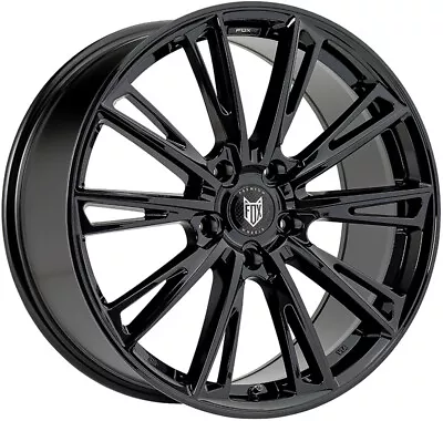 Alloy Wheels 19  Fox Omega Black Gloss For VW Tiguan [Mk2] 16-22 • $933.32