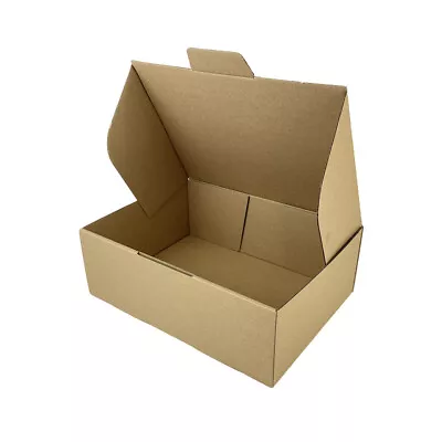 Mailing Box 270 X 200 X 95mm Diecut Brown For 3kg Large Satchel B292 • $27.95