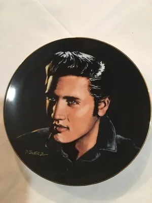 Delphi 1991 Portraits Of The King Elvis LOVE ME TENDER  Ltd Ed Plate #13686C • $21.95