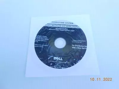 Dell Windows Vista Home Premium 32 Bit Reinstallation DVD. NEW SEALED 2007 • $14.95