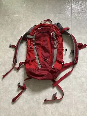 $69.77 • Buy Mammut Lithium Z 15 L Climbing Backpack Red Lightweight Bag Zip Hiking Running