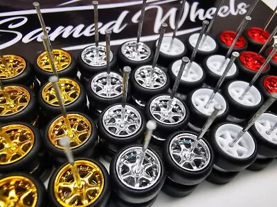 16 Set Samed Wheels COLOR MIX Pack 6 SPOKE 10mm #43 • £38.91