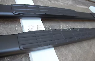 4.25  Oval Matt Black Side Steps Running Boards For Ford Ranger PX 2012 To 2022 • $261.88