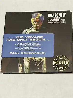 Paul Oakenfold  - Dragonfly: A Voyage Into Trance - CD Ltd Poster Edition 1995 • $20