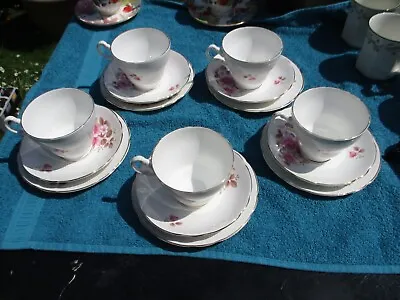 £9.99 • Buy 15 Piece  Vintage Bone China   Royal Ascot   Tea Set ( Cups Saucers , Sideplates
