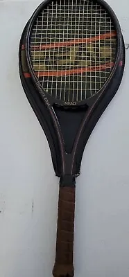 Vintage AMF Head Tennis Racquet - Graphite Edge With Original Cover • $46.19