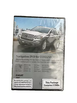 OEM MERCEDES BENZ NAVIGATION DVD For COMAND Version 2012.2 United States &Canada • $49.99