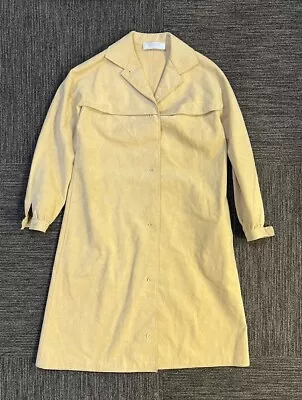 Vintage 70s Halston Bergdorf Goodman Ultrasuede Shirt Dress Duster • $250