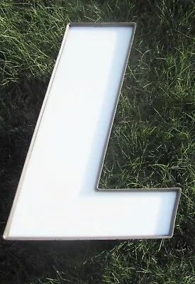 Vtg 13  Marquee Exterior Outside Lighted Sign Letters D I L P White • $36.94