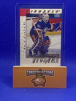 1997-98 Pinnacle Be A Player Auto Mike Richter #37 New York Rangers • $22