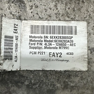 $75 • Buy 2004 Ford F150 5.4L V8 PCM, ECM, ECU, Engine Computer Module 4L3A-12A650-AEC