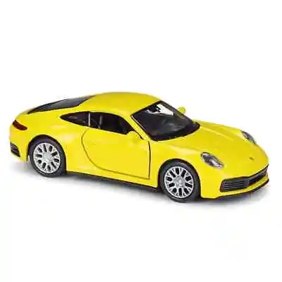 Porsche 911 Carrera 4S Kids Model Diecast Collector Pull Back Toy Car 1:34 • $39.99