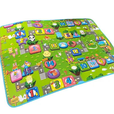 £10.99 • Buy Large Baby Kids Crawling EVA Foam Floor Playmat Play Mat Gym Soft EVA 2 Size UK