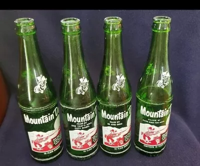 Mountain Dew Bottles - Set Of Four • $20