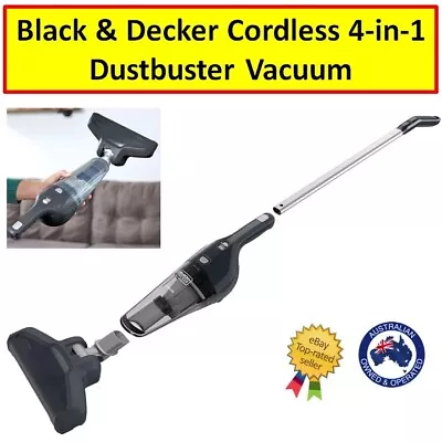 Cordless Dustbuster Vacuum Cleaner Cord Free 16.2Wh 4-in-1 Lithium Ion Recharge • $99