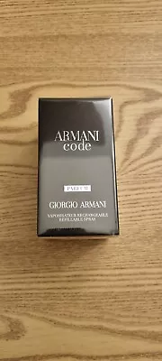 £60 • Buy Armani Code Pour Homme 50ml Parfum Spray Brand New & Sealed
