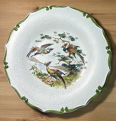 Vintage Meiselman Imports Hand Painted Made In Portugal Bird Plate G318 • $22