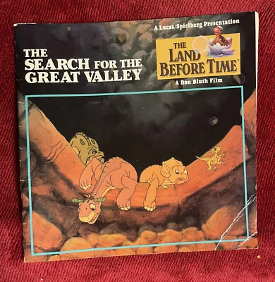 $3.90 • Buy The Land Before Time: The Search For The Great Valley Paperback January 1, 1988