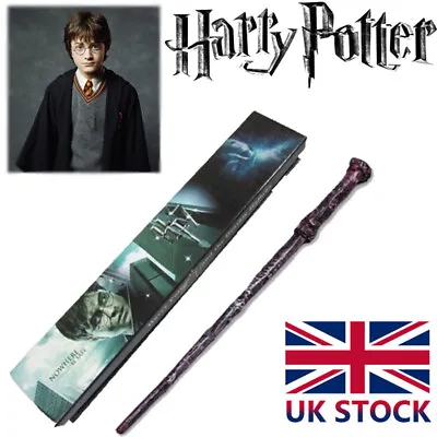 £9.99 • Buy Harry Potter Magic Wand Resin Cosplay Props Wizard Wand Stick Toy Boxed Gifts