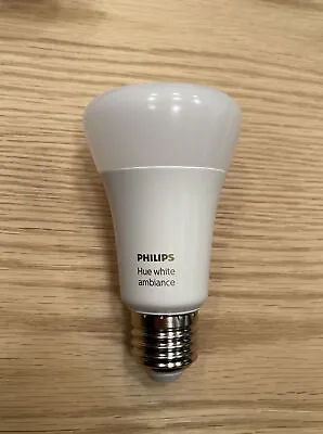 $29.99 • Buy Philips Hue E27 9.5W Smart Bulb White Ambiance 806 Lumen