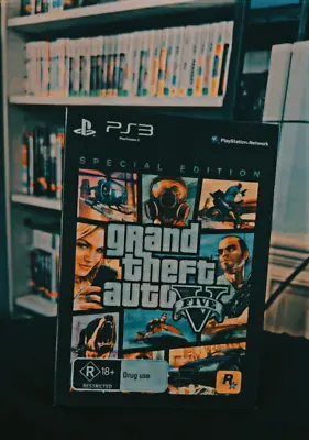 Grand Theft Auto V - For PS3 - Special Edition - Complete With Steelbook!! • $59