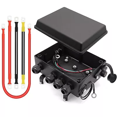 Winch Solenoid Relay Control Contactor Pre-Wired Box For 8000-17000lbs Electric • $76.44