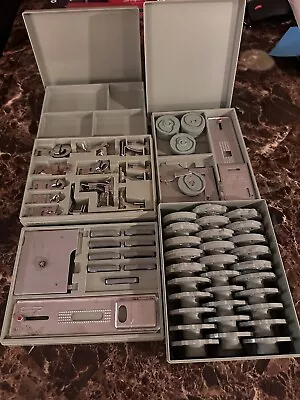 Vintage SEARS Kenmore Buttonholer Sewing Machine Accessory Cam Set Kit 68 Pieces • $64.99