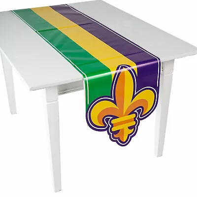 Mardi Gras Table Runner Mardi Gras Party Supplies 1 Piece • $12.98