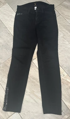 £4.99 • Buy Mac Dream Chic Black Jeans Size 34/27