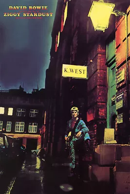 DAVID BOWIE ZIGGY STARDUST K.WEST ALLEY POSTER (61x91cm) PICTURE PRINT ART NEW • $12.45