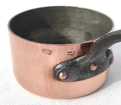 Vintage 5.7inch French Copper Saucepan Gaillard Paris Mint Tin 2.5mm 3.3lbs • $369.47