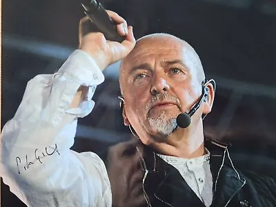 £120 • Buy Peter Gabriel Hand Signed 10x8 Photo With Lifetime C.O.A. (Genesis)