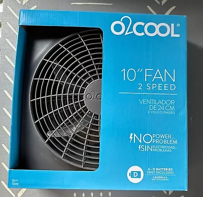 O2 COOL FD10002A - 10  Battery Operated Portable Fan • $21.50