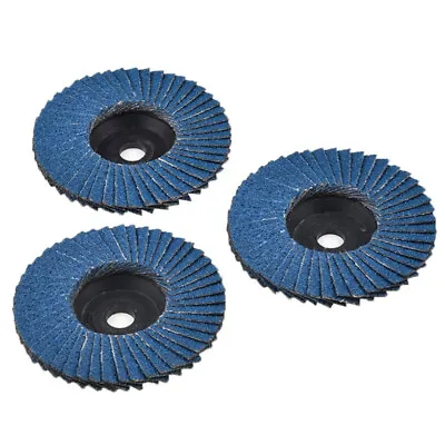 Flat Flap Discs 75mm 3 Inch Sanding Discs 80 Grit Grinding Wheels Blades WoWR • $6.38