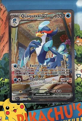 Pokemon TCG Quaquaval EX 260/193 Paldea Evolved Illustration Rare NM/M • $8