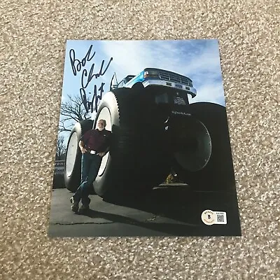 BOB CHANDLER Signed Autographed 8x10 Photo BIGFOOT MONSTER TRUCK BECKETT BAS A • $110