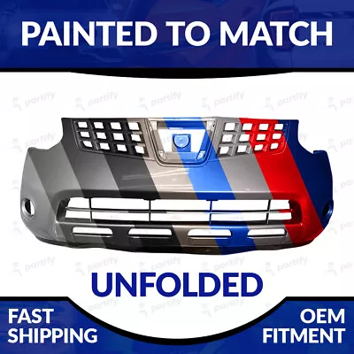 NEW Painted To Match Unfolded Front Bumper For 2008-2010 Nissan Rogue • $336.99