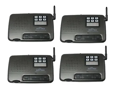 4 Station 6 Channel Home Office Call All Wireless FM Voice Intercom System • $72.99